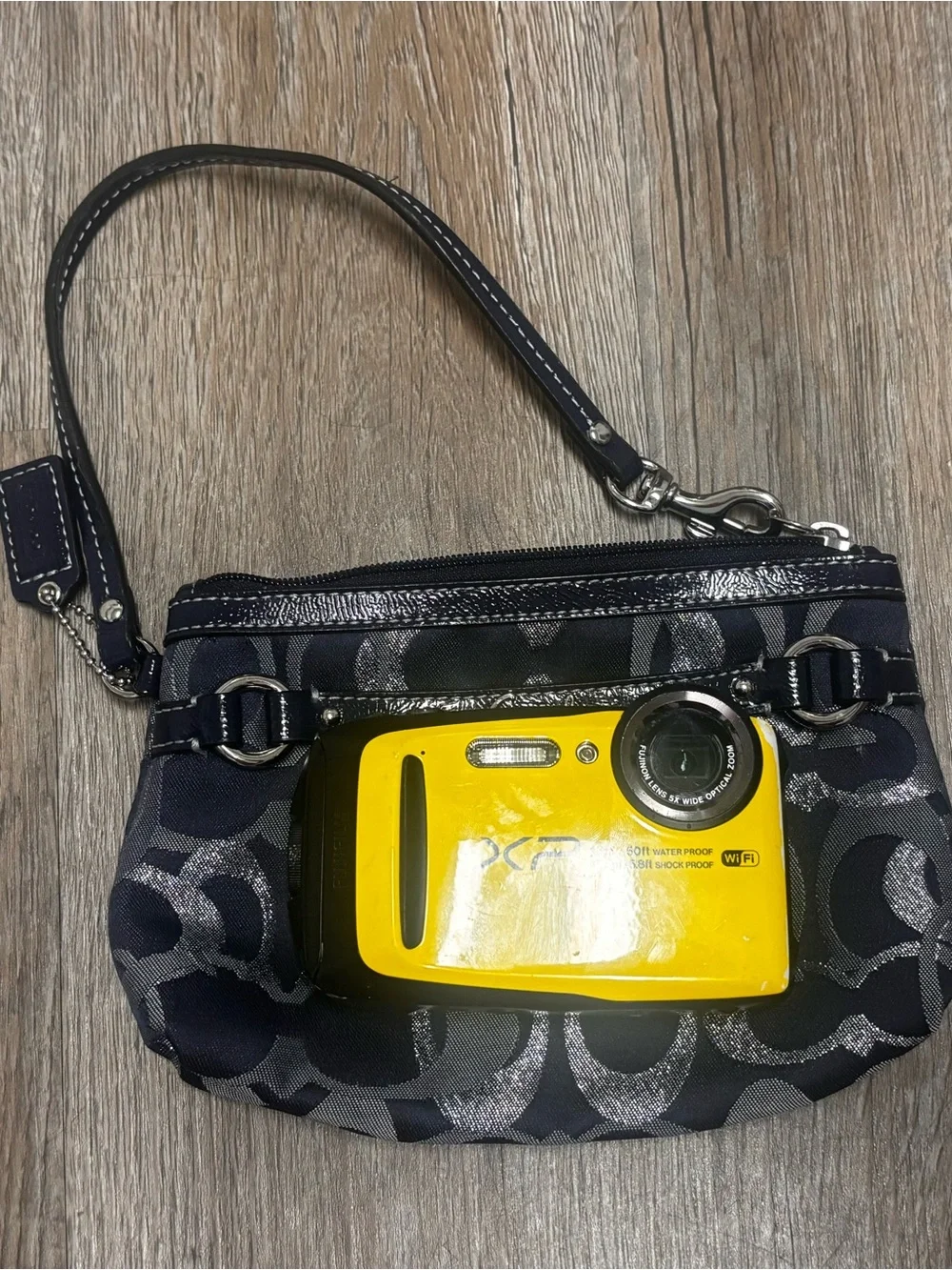 Coach signature jacquard